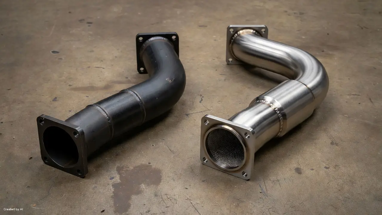High-Flow Catted Downpipe: Orta Yol Bir Seçenek Mi? High-Flow Catted Downpipe: Orta Yol Bir Seçenek Mi?