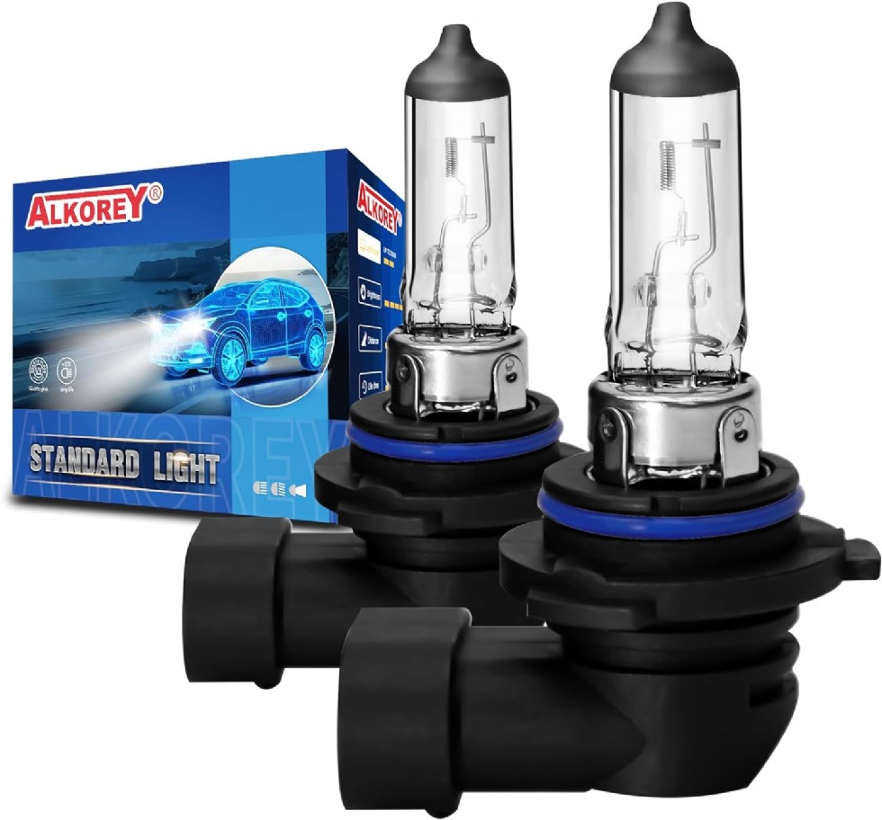 ALKOREY HB49006 55W 12V 3300K Sıcak Beyaz Halojen Far Ampulü 2li Paket