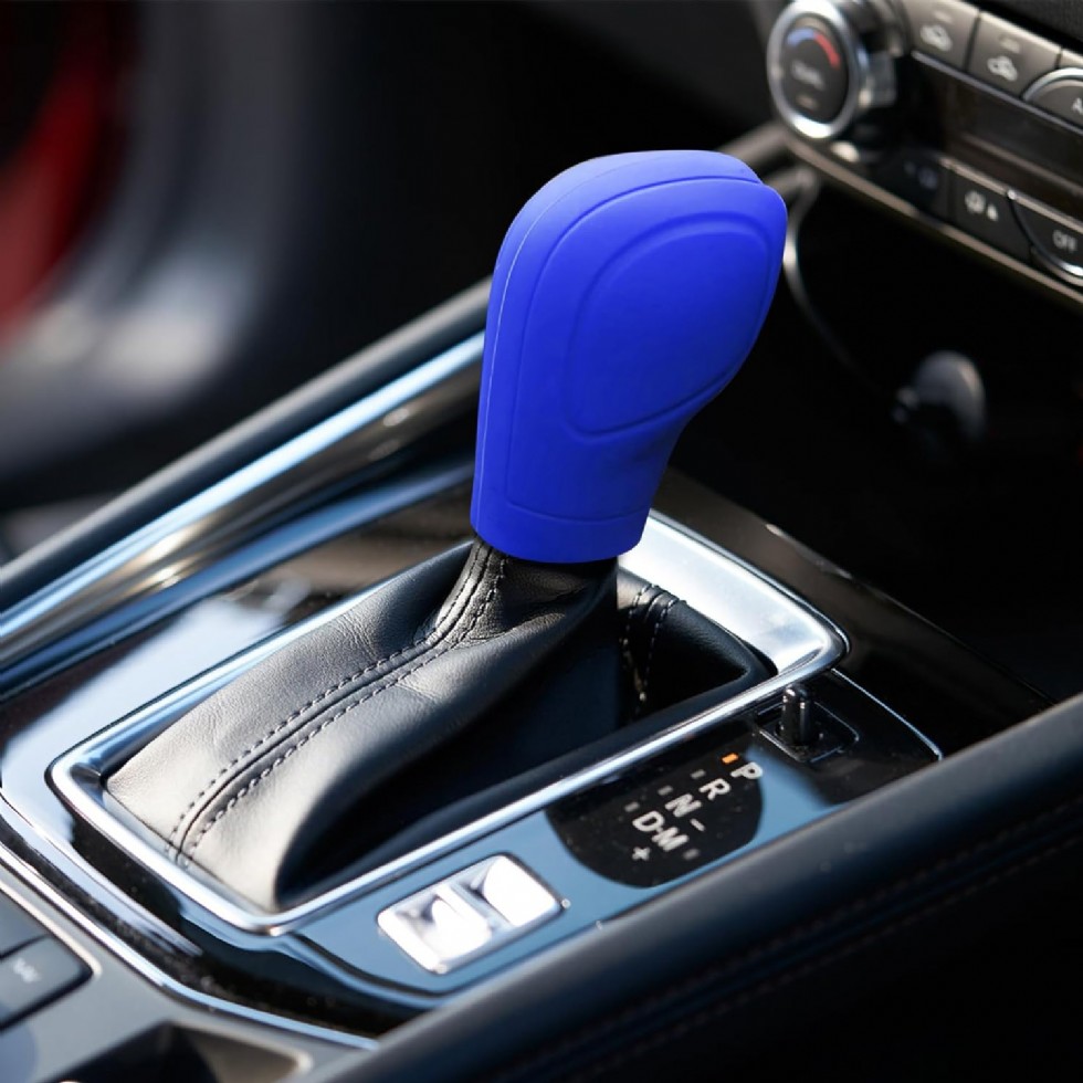 Evrensel Silikon Vites Kolu Kılıfı Kaymaz Otomobil Vites Kolu Koruyucu