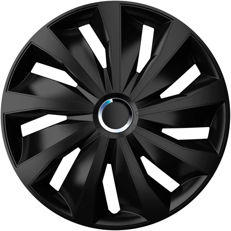 Grip Pro 15 İnç Siyah Oto Jant Kapağı Seti