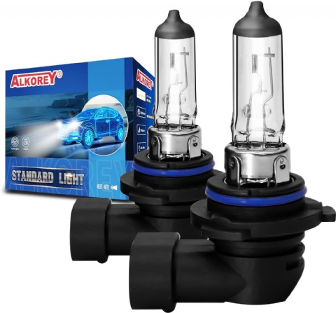 ALKOREY HB49006 55W 12V 3300K Sıcak Beyaz Halojen Far Ampulü 2li Paket