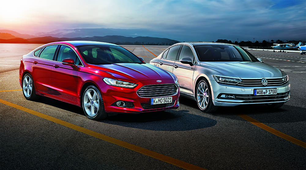 Ford Mondeo Trend X vs Volkswagen Passat Comfortline
