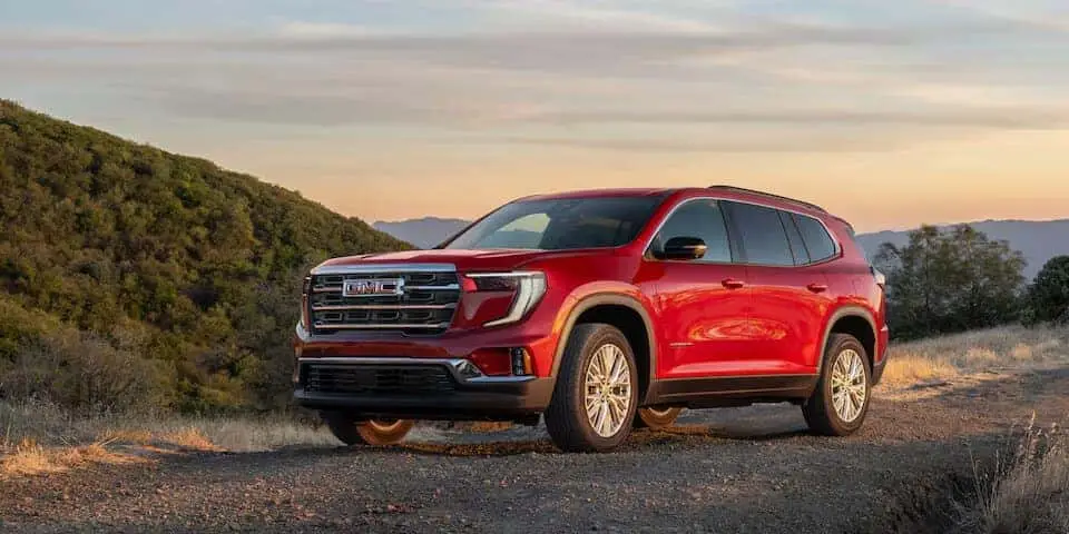 GMC Acadia Orta Boy SUV Yakıt Verimliliği