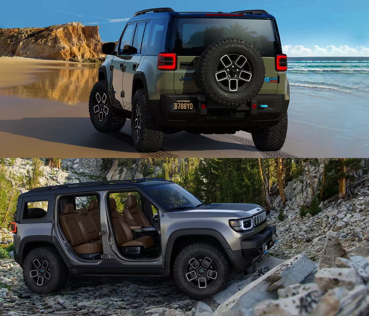 Jeep Wrangler 4xe ve Recon