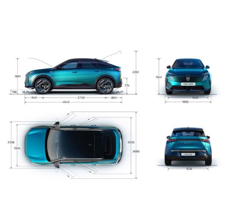 Peugeot 3008 Teknik Özellikleri