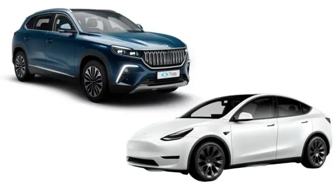 Tesla Model Y vs TOGG T10X: Elektrikli SUV Karşılaştırması