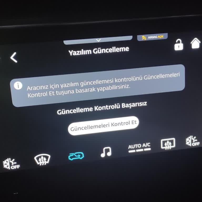 TOGG Yazılım Güncellemeleri Aralığı